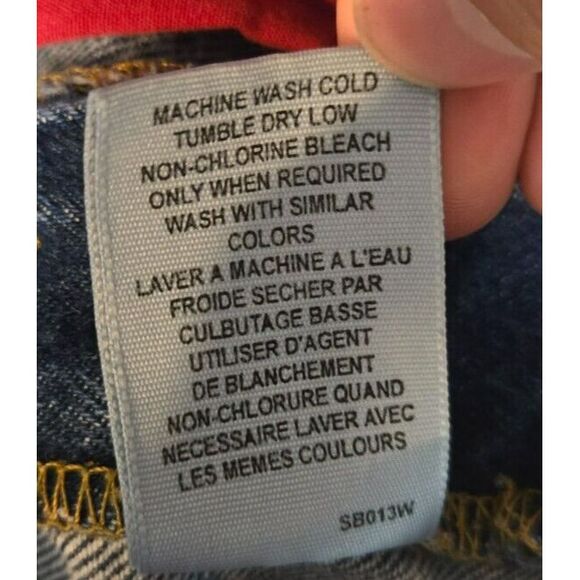 Vtg Polo Ralph Lauren‎ Women's Jeans Size 8 Blue Signature Bootcut Denim (30x30) - Picture 8 of 11